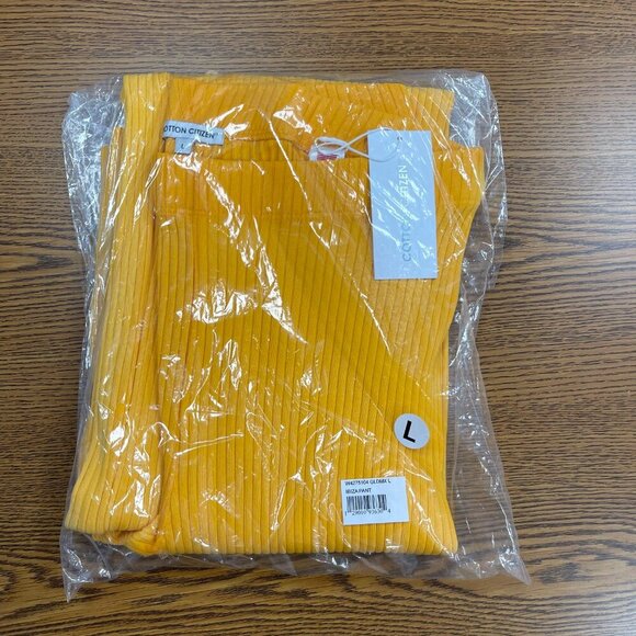 Cotton Citizen Ibiza Gold Mix Pants - Large - NWT - Picture 8 of 8